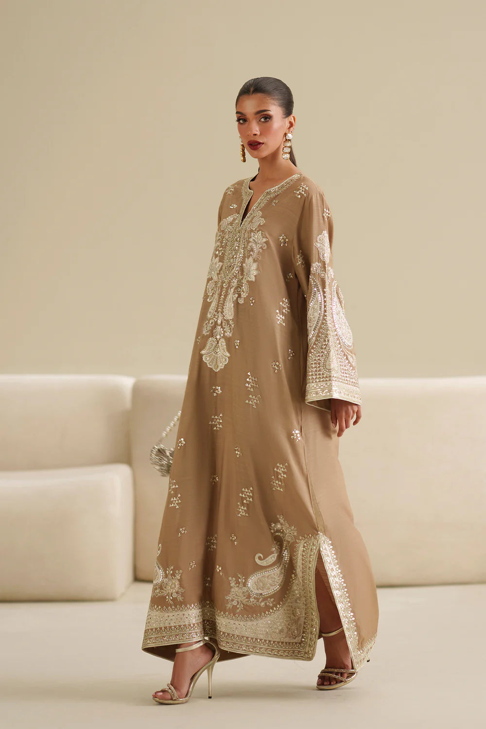 EMBROIDERED KAFTAN - SOLD OUT