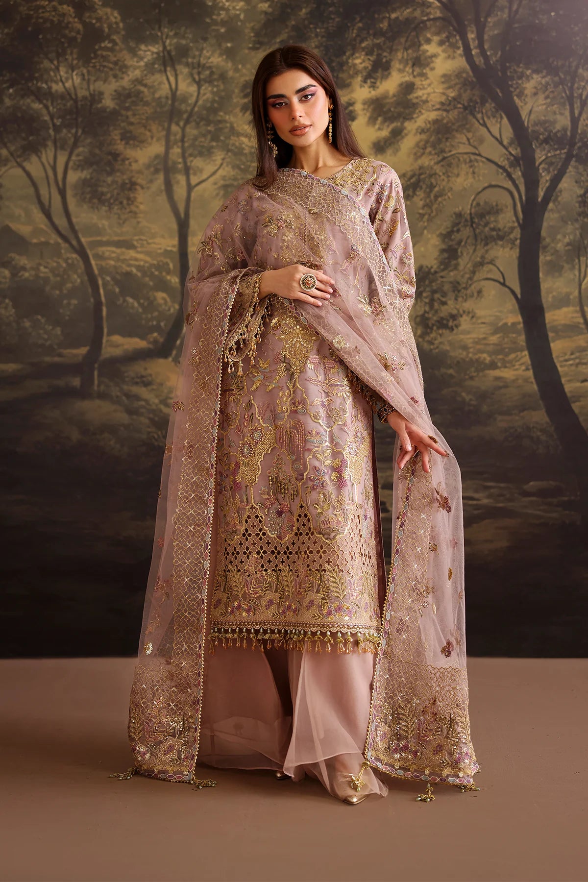 EMBROIDERED NET UF-4378