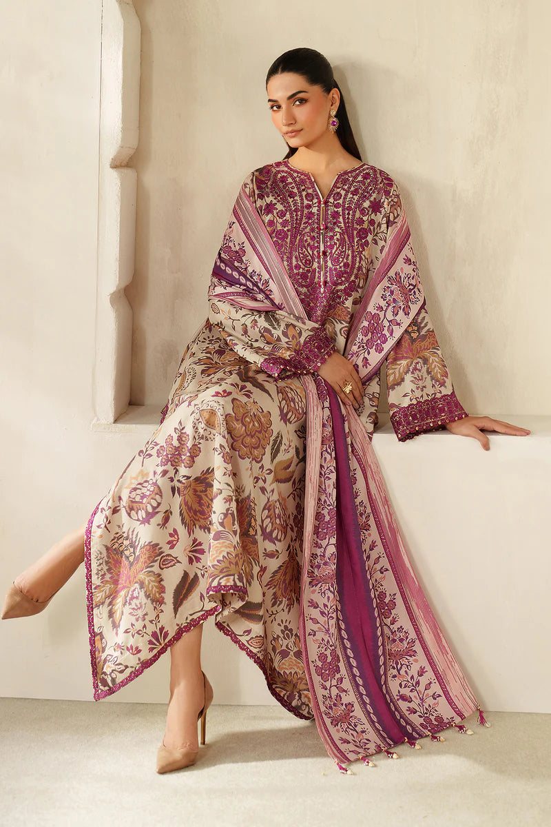 EMBROIDERED KHADDAR UF-4329