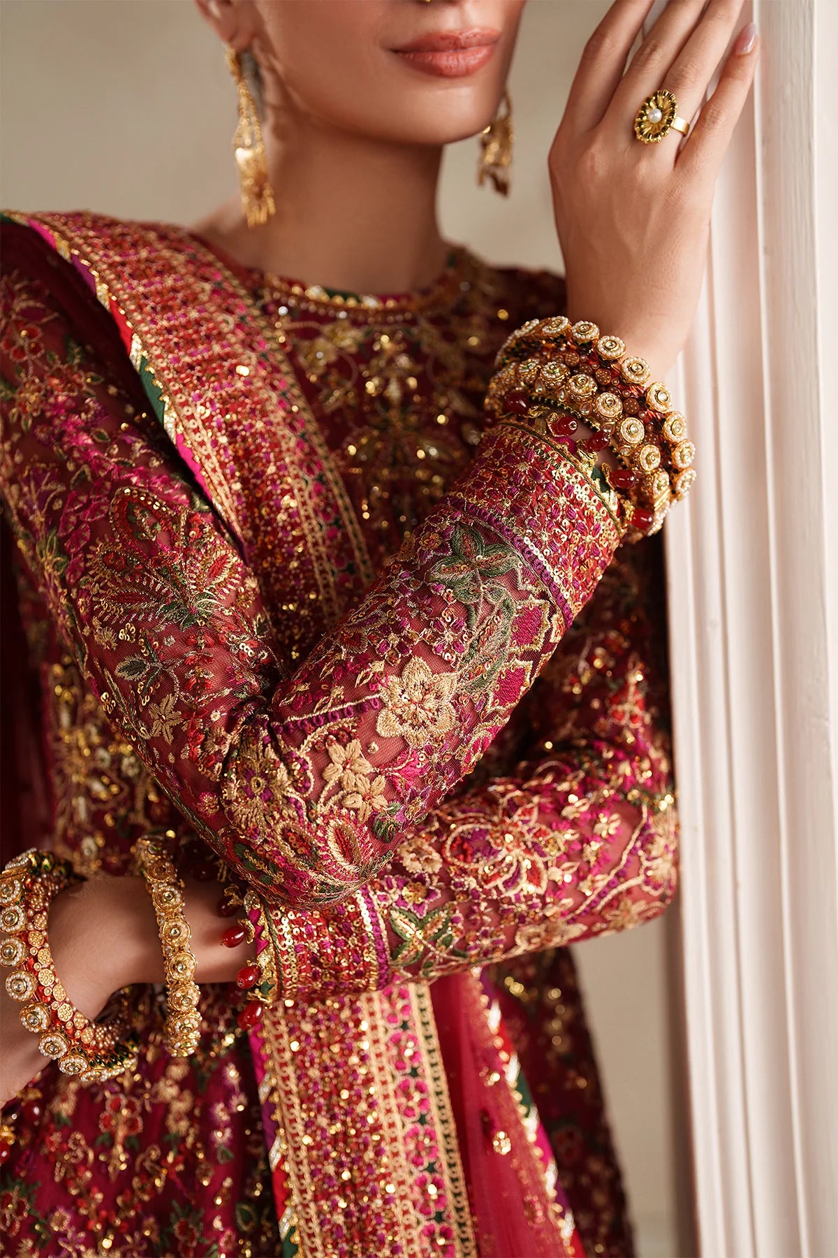 EMBROIDERED NET UF-4370