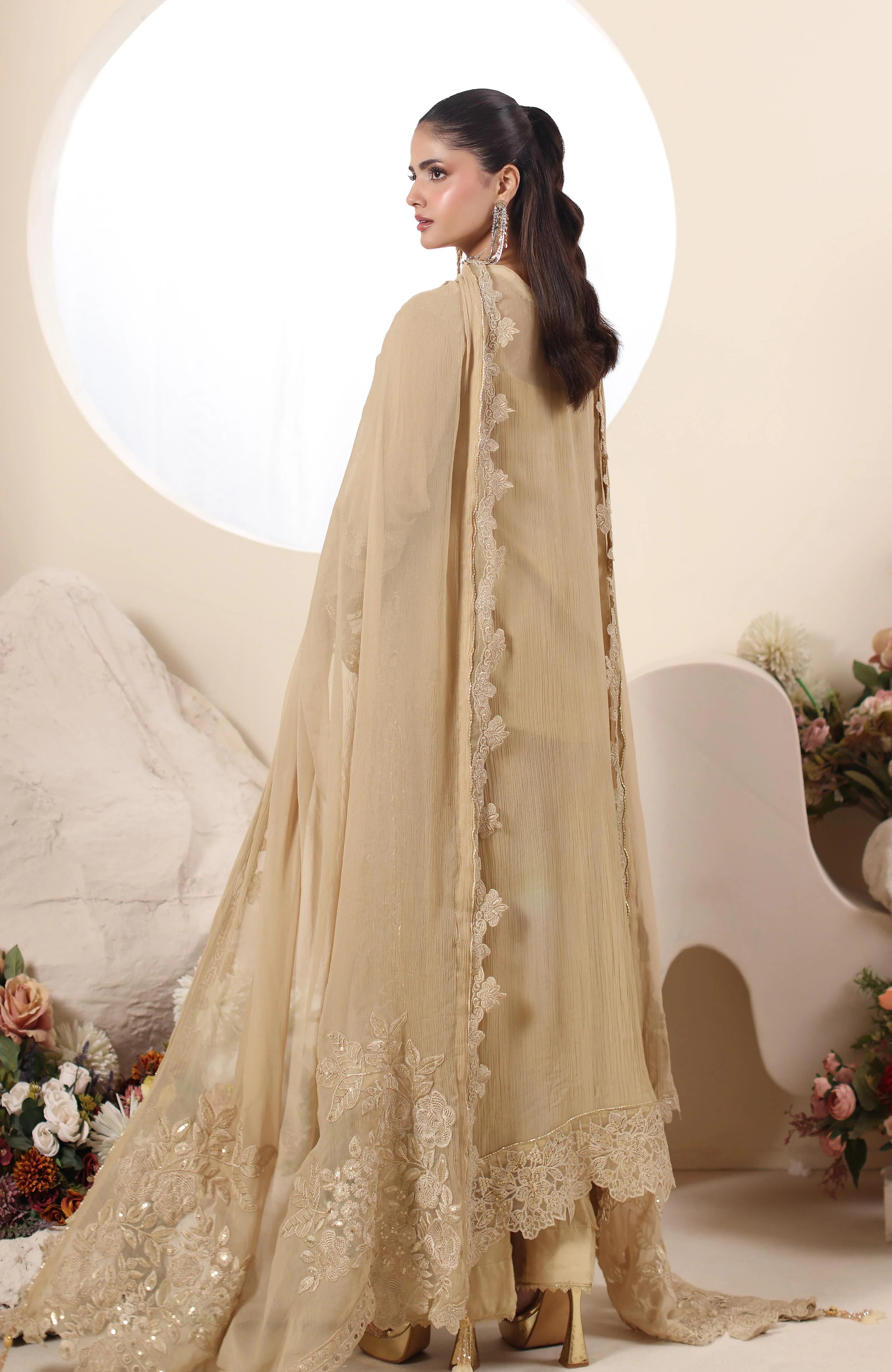 ELOR -3 Piece Unstitched Formal-AZF-25-07