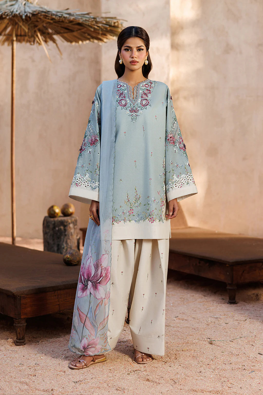 UE-675 PRINTED LAWN