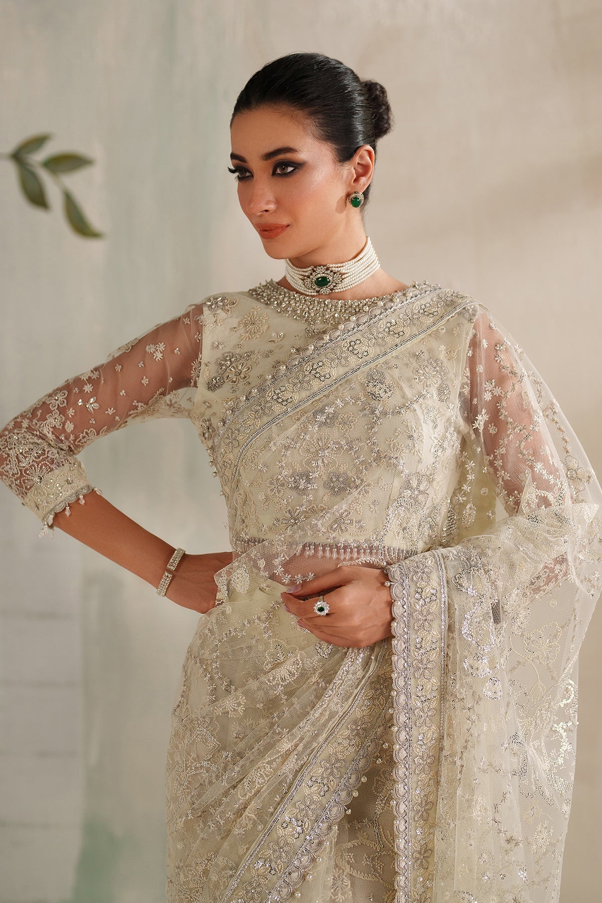 EMBROIDERED NET UF-4372