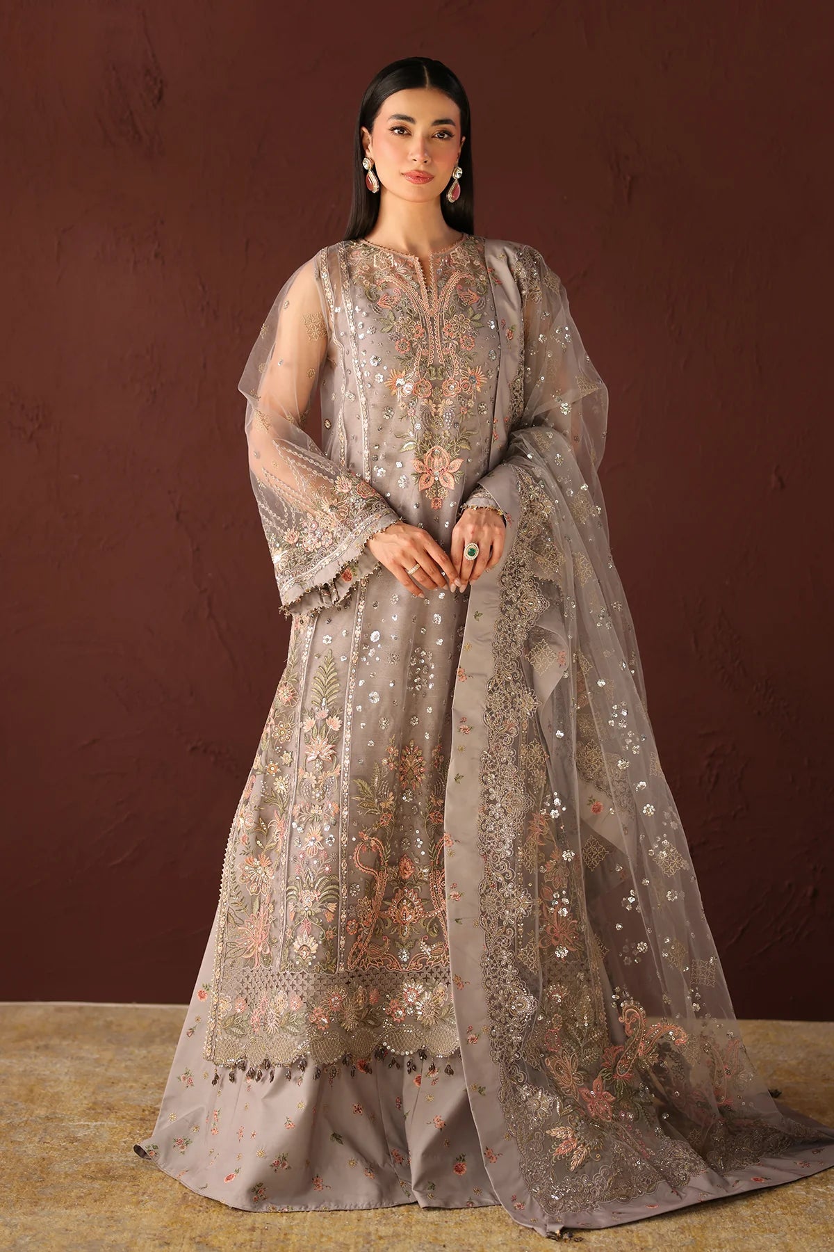 EMBROIDERED NET UF-4487