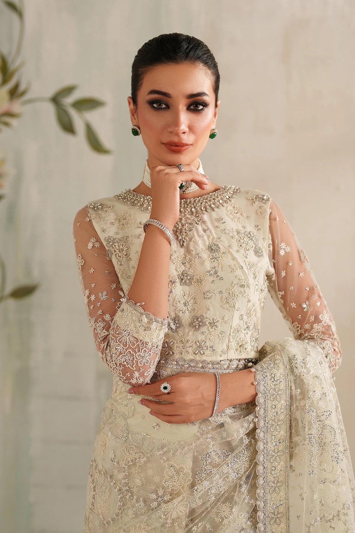EMBROIDERED NET UF-4372