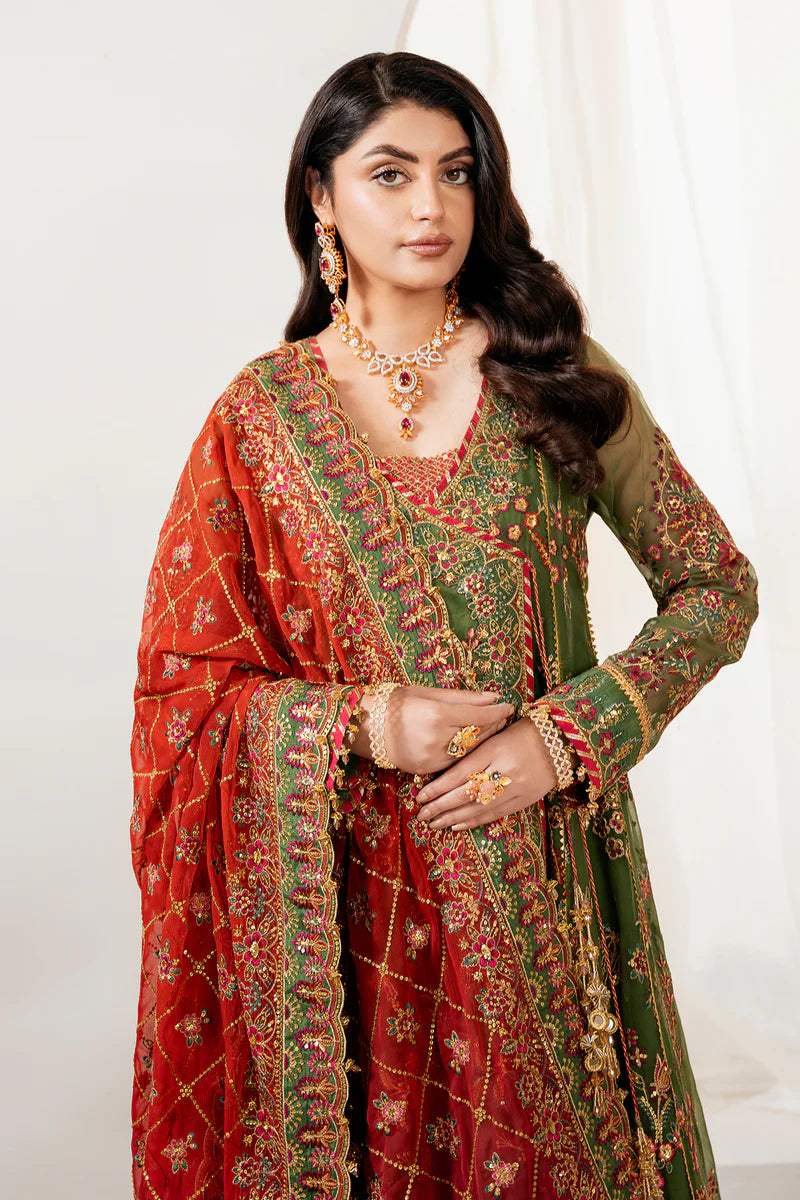 EMBROIDERED CHIFFON UF-4037