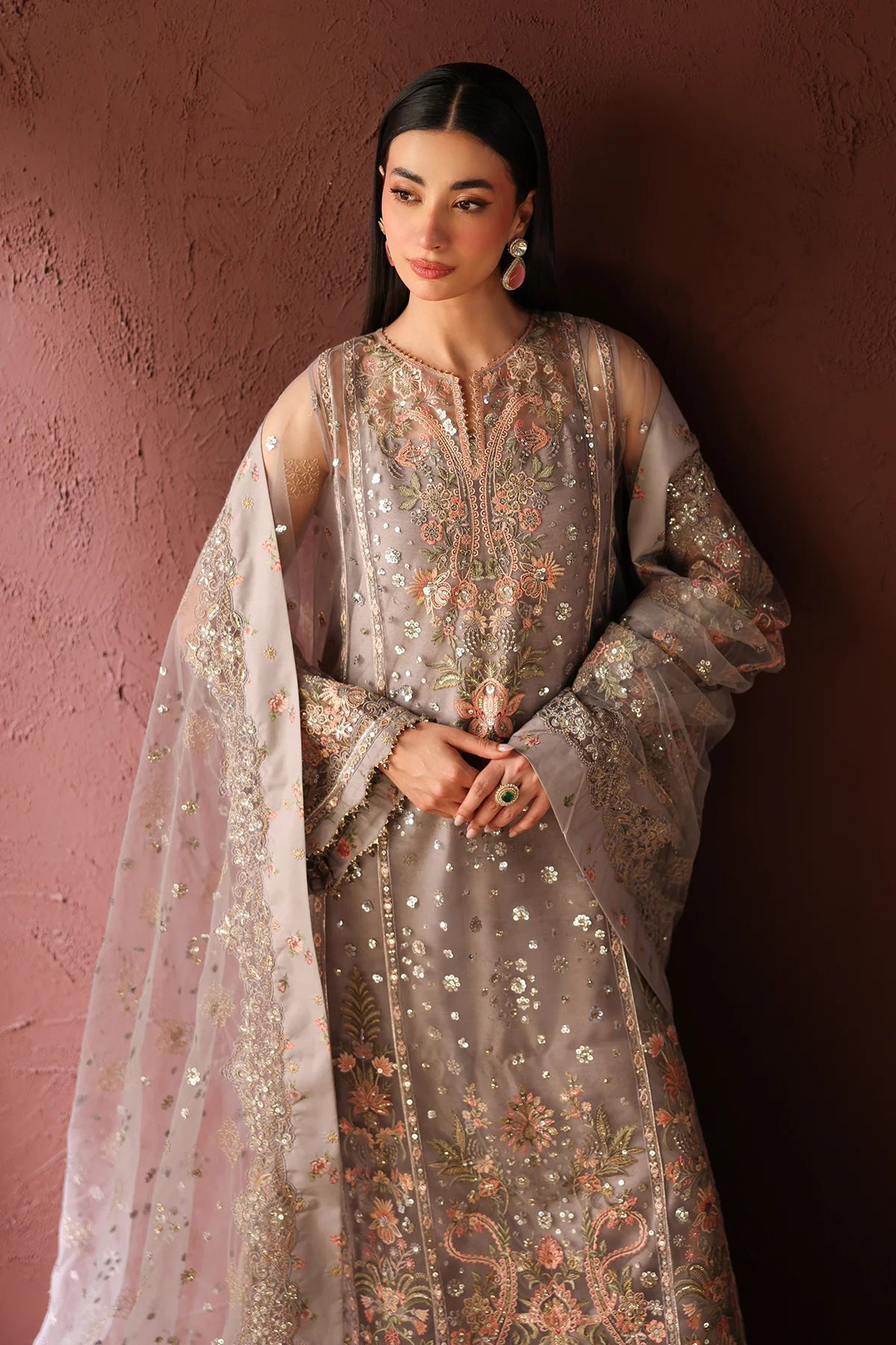 EMBROIDERED NET UF-4487