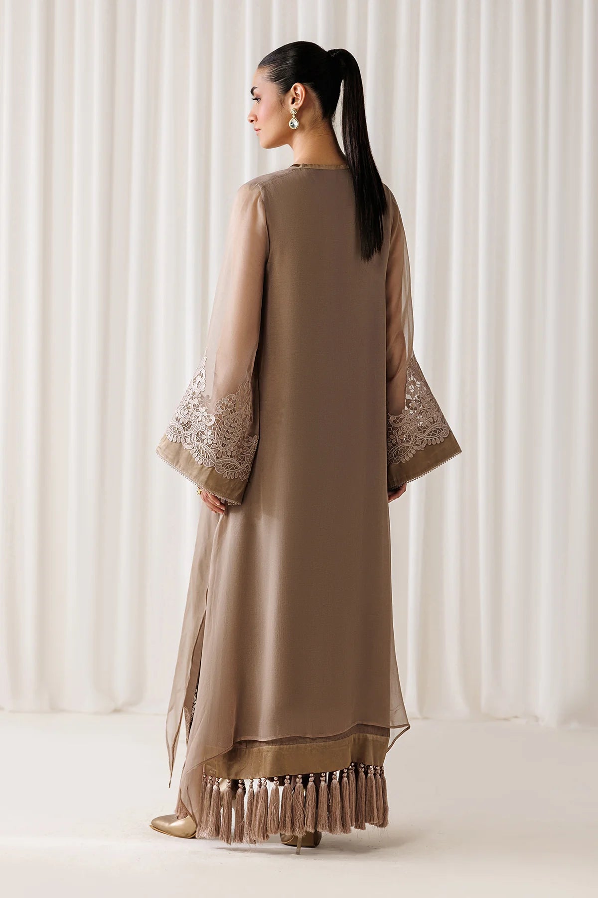 EMBROIDERED CHIFFON EN-1302
