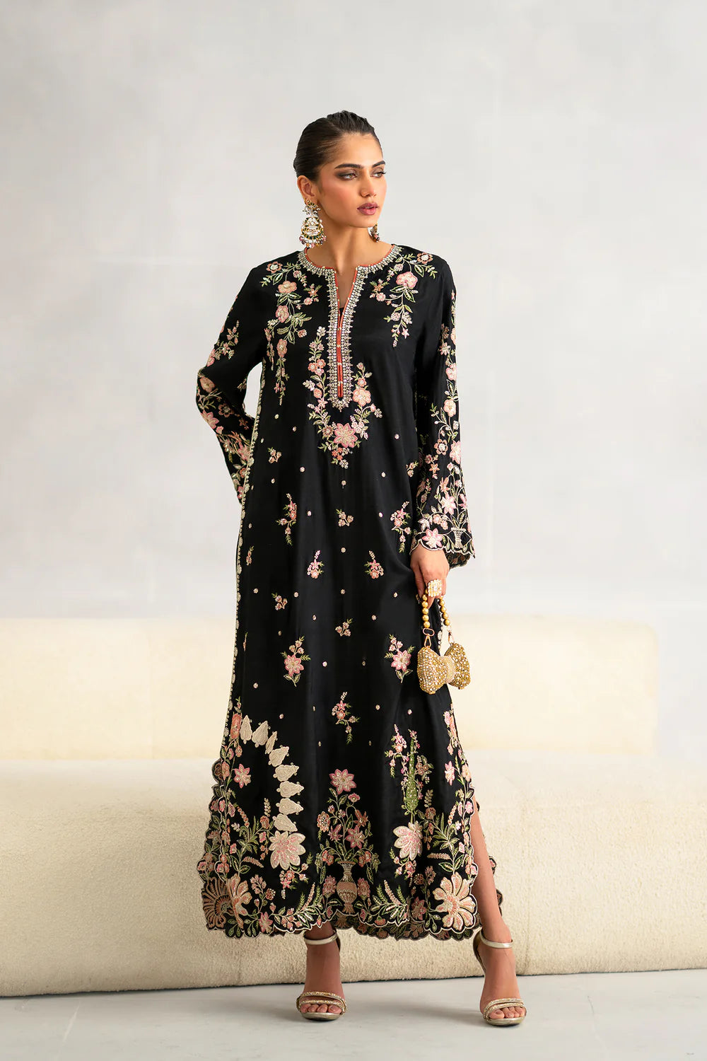 EMBROIDERED KAFTAN - SOLD OUT