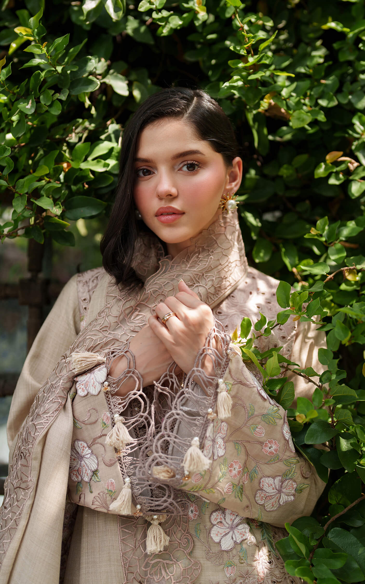 Blanc LWC25-03 | 3pcs Embroidered Unstitched Winter