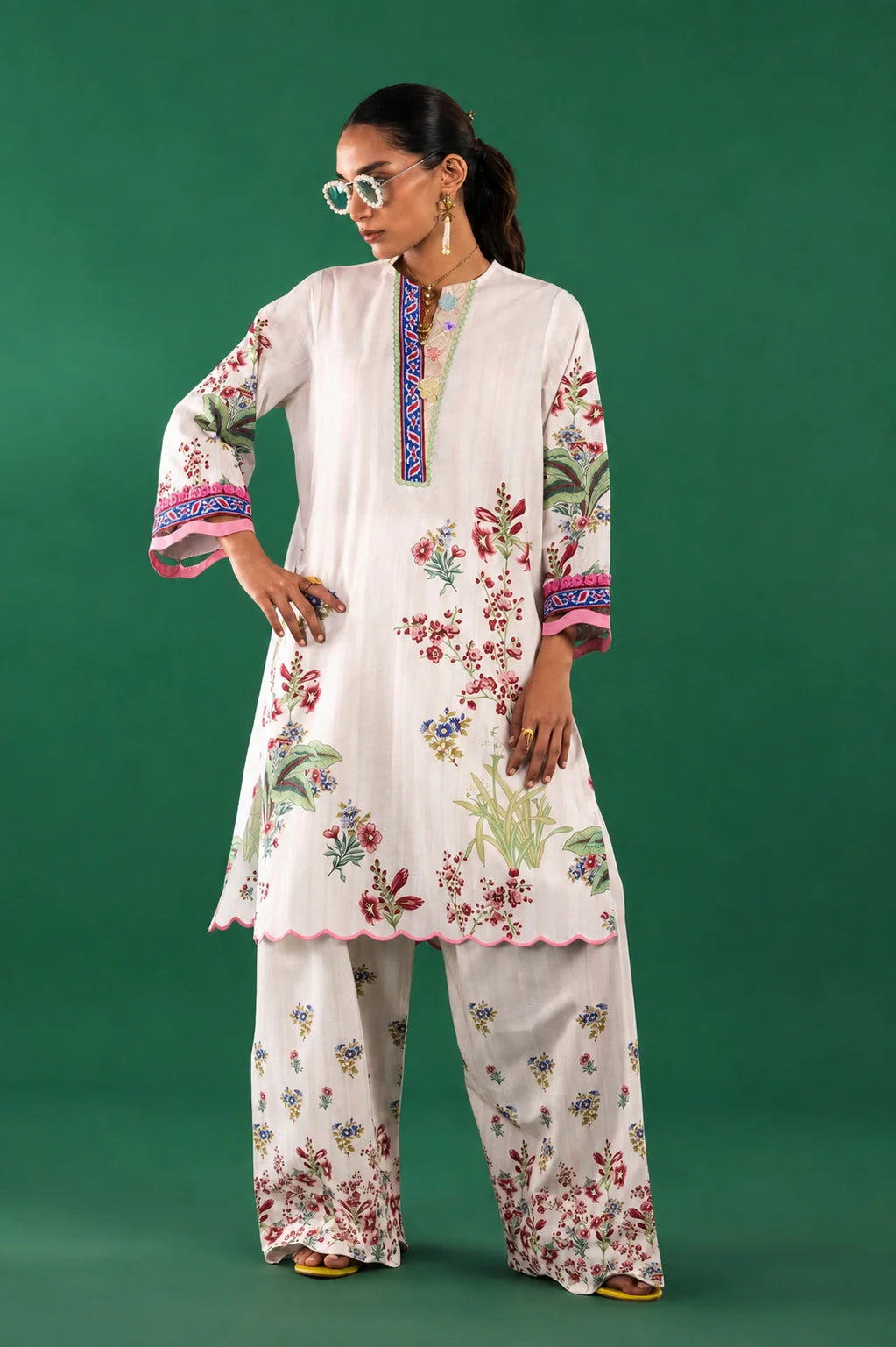 Unstitched 2 Piece Lawn Suit