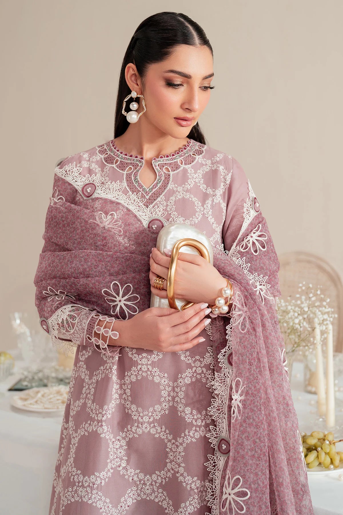 EMBROIDERED LAWN IL'25-D10
