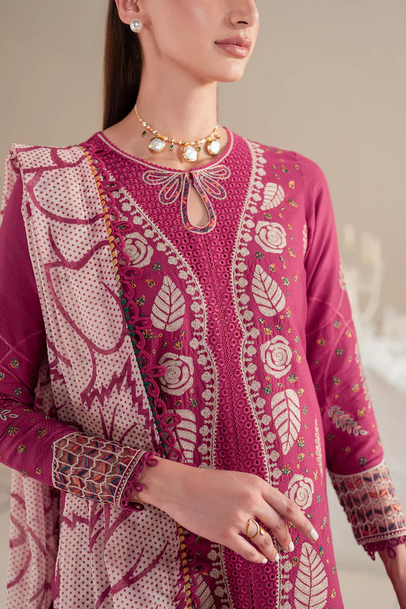 EMBROIDERED DOBBY LAWN IL'25-D05