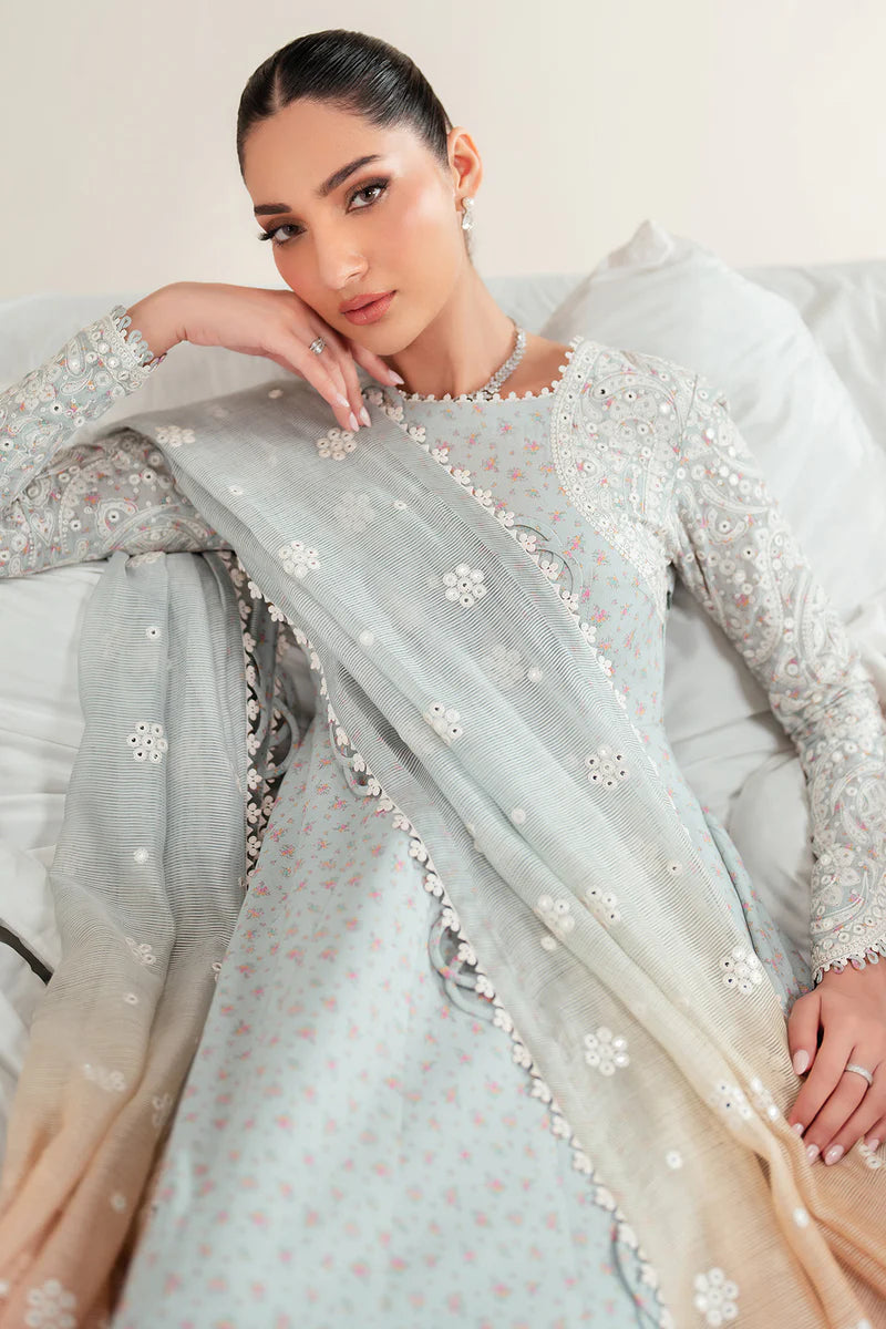 EMBROIDERED LAWN IL'25-D04