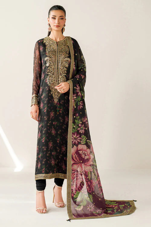 EMBROIDERED CHIFFON UC-3083