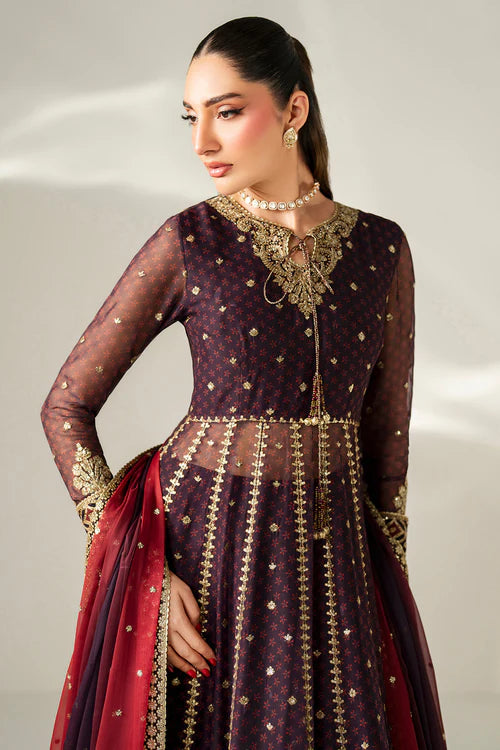 EMBROIDERED CHIFFON UC-3088