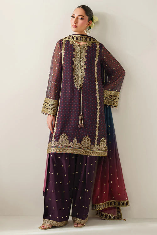 EMBROIDERED CHIFFON UC-3086