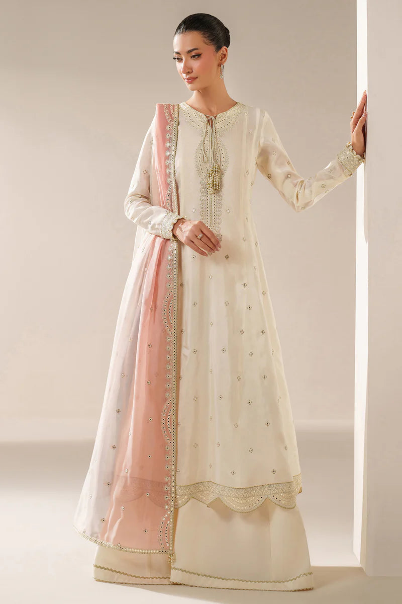 Embroidered Raw Silk UR-7059
