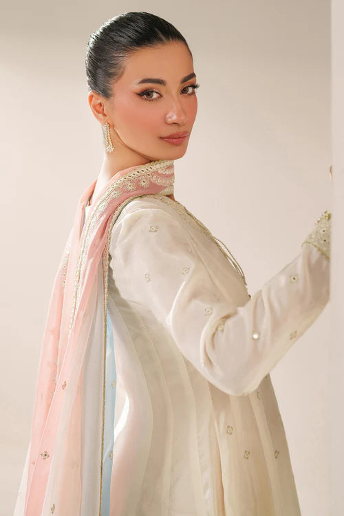 Embroidered Raw Silk UR-7059