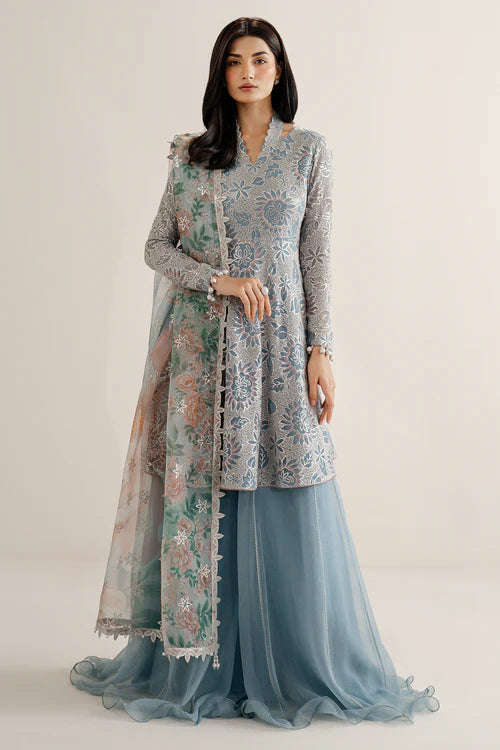 EMBROIDERED CHIFFON UC-3075