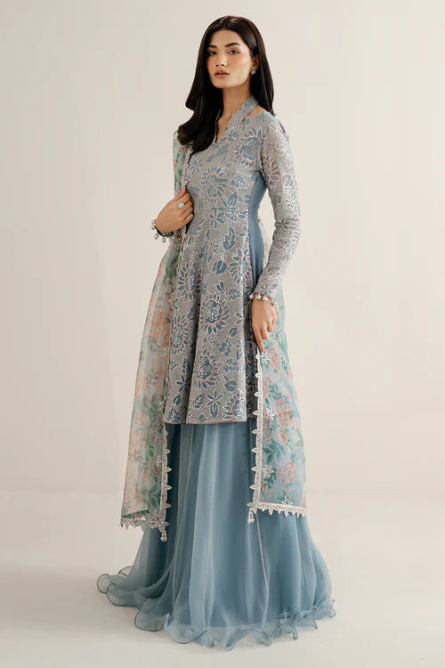 EMBROIDERED CHIFFON UC-3075