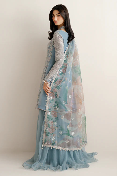 EMBROIDERED CHIFFON UC-3075
