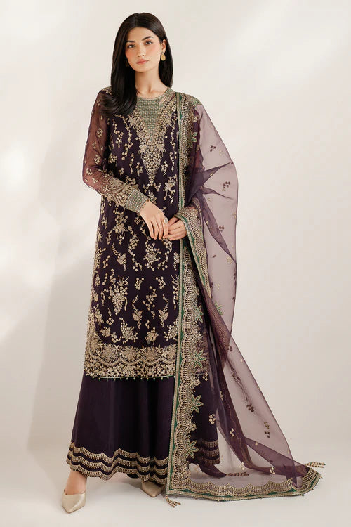 EMBROIDERED CHIFFON UC-3078
