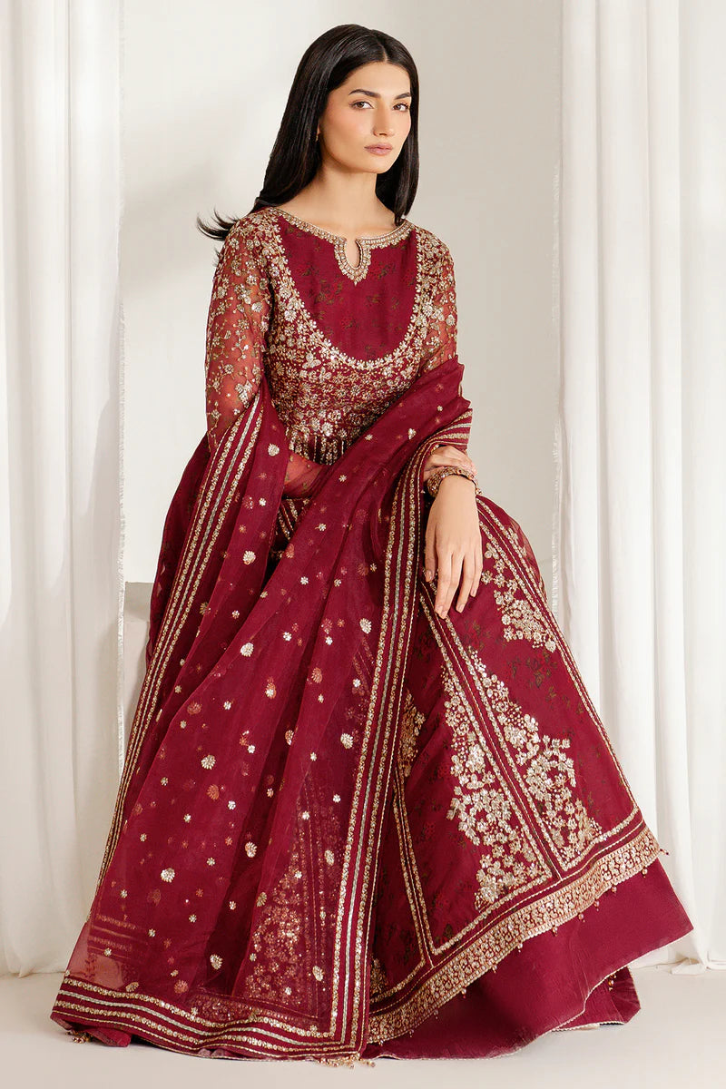 EMBROIDERED CHIFFON UC-3080