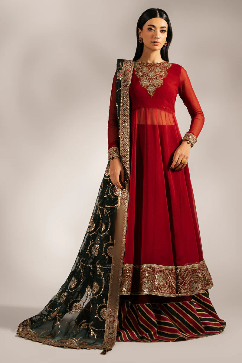 EMBROIDERED CHIFFON UC-3074