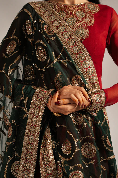 EMBROIDERED CHIFFON UC-3074