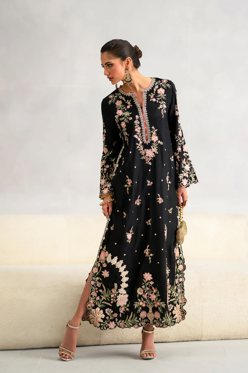 EMBROIDERED KAFTAN - SOLD OUT