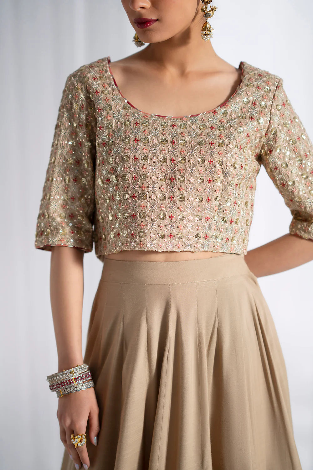 EMBROIDERED SUIT