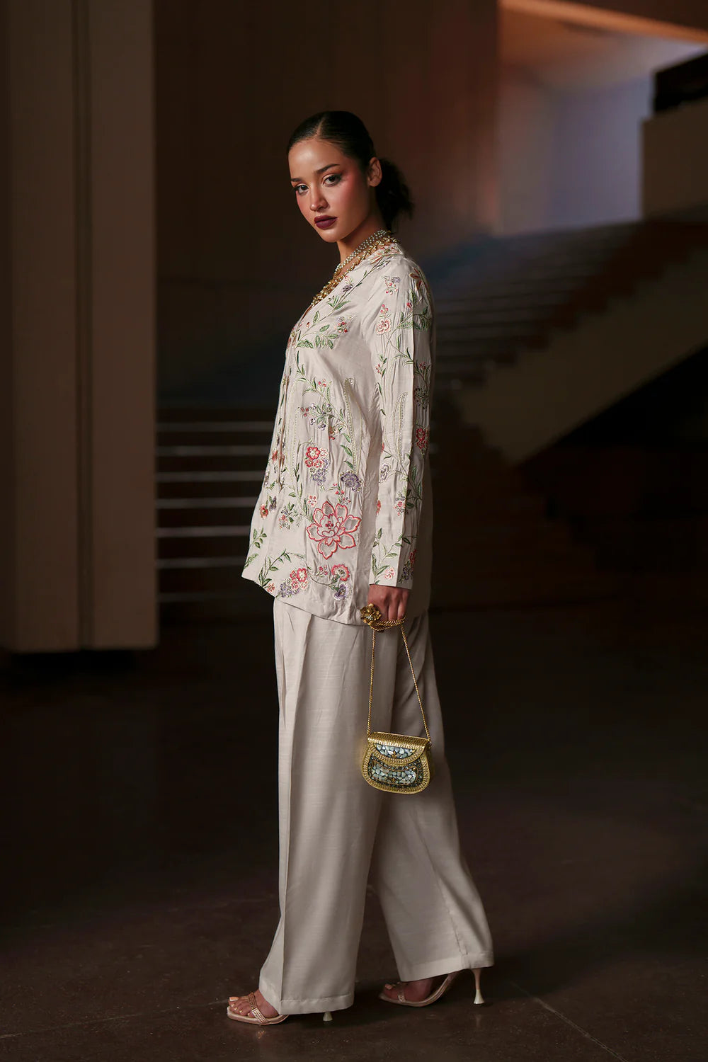 EMBROIDERED SUIT