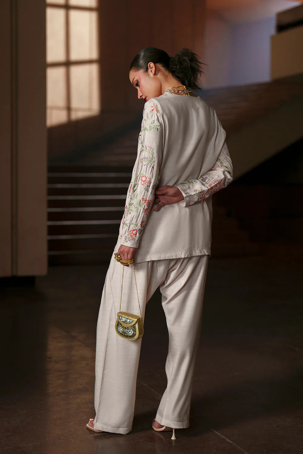 EMBROIDERED SUIT