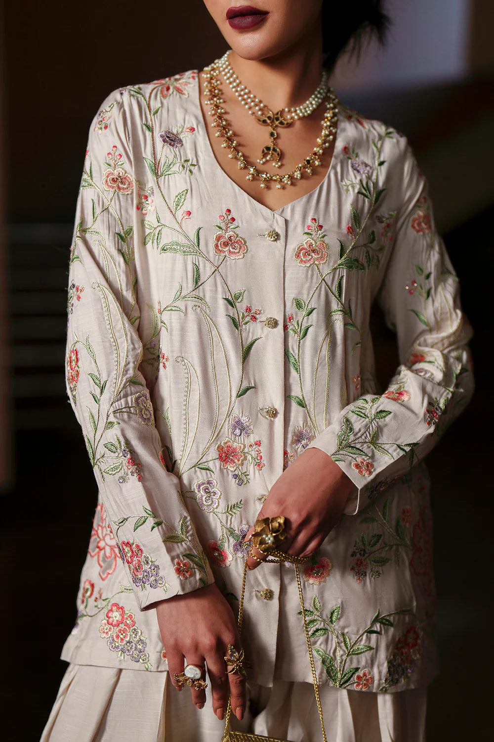 EMBROIDERED SUIT