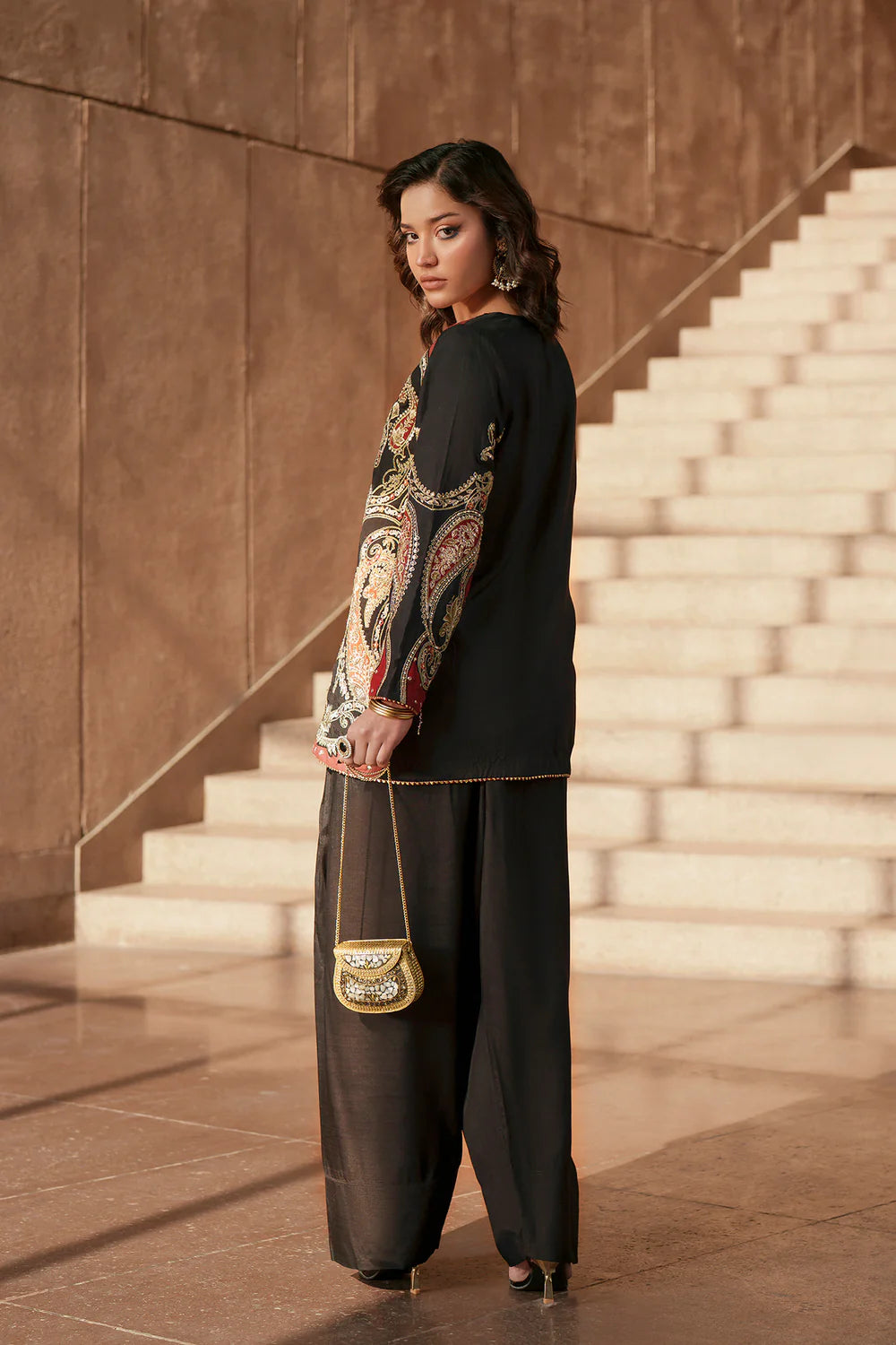 EMBROIDERED SUIT