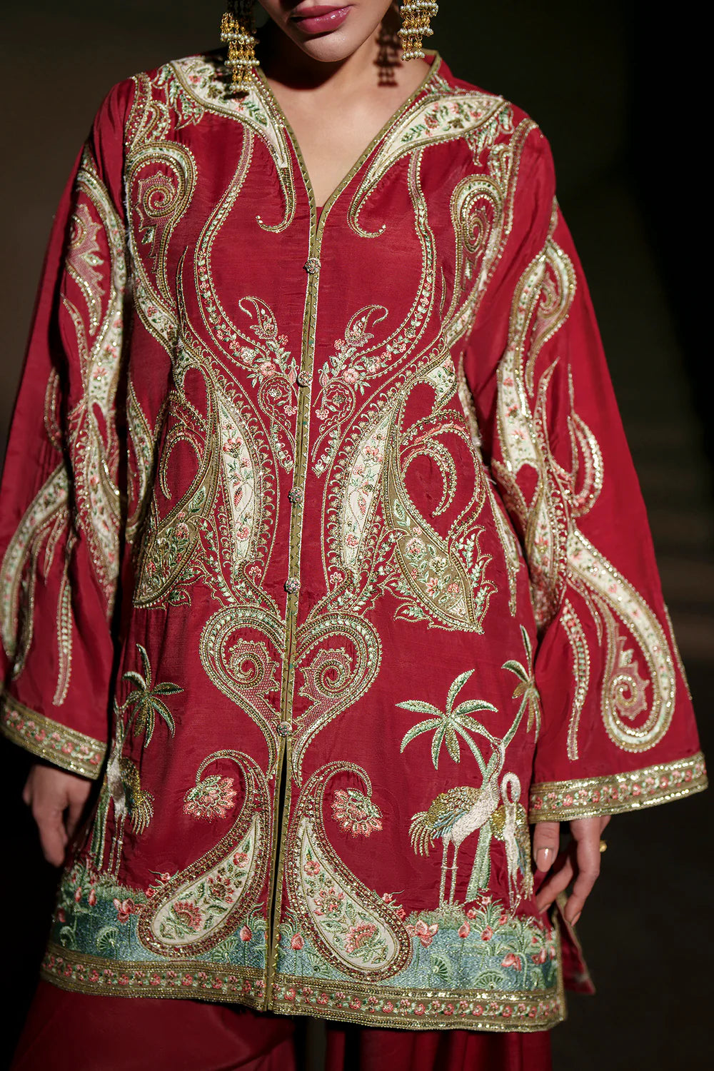 EMBROIDERED SUIT
