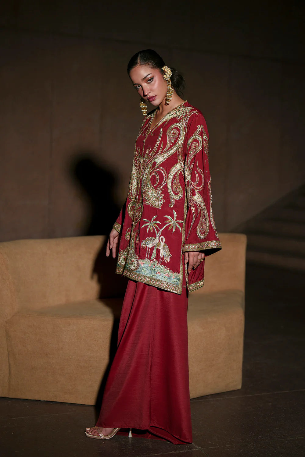 EMBROIDERED SUIT