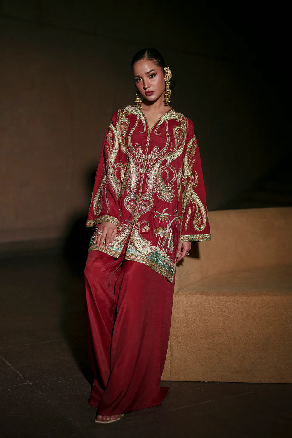 EMBROIDERED SUIT