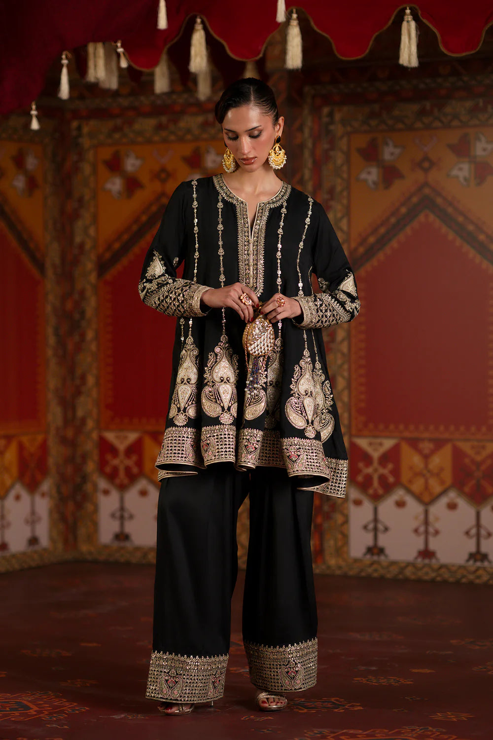 EMBROIDERED SUIT