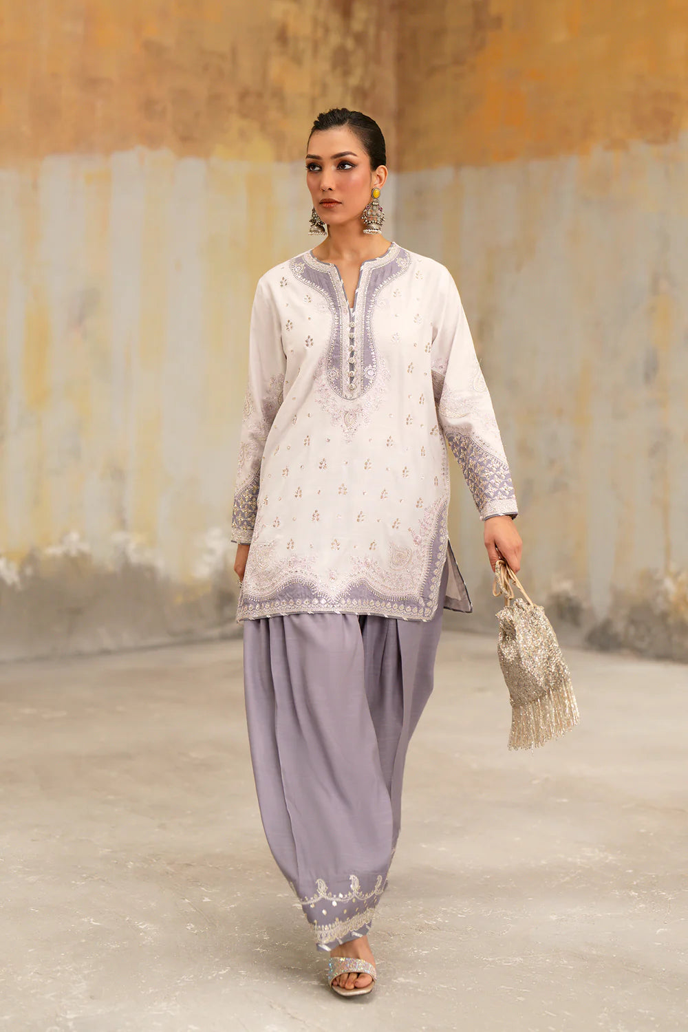 EMBROIDERED SUIT