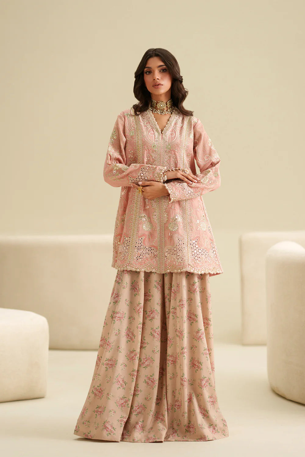 EMBROIDERED SUIT