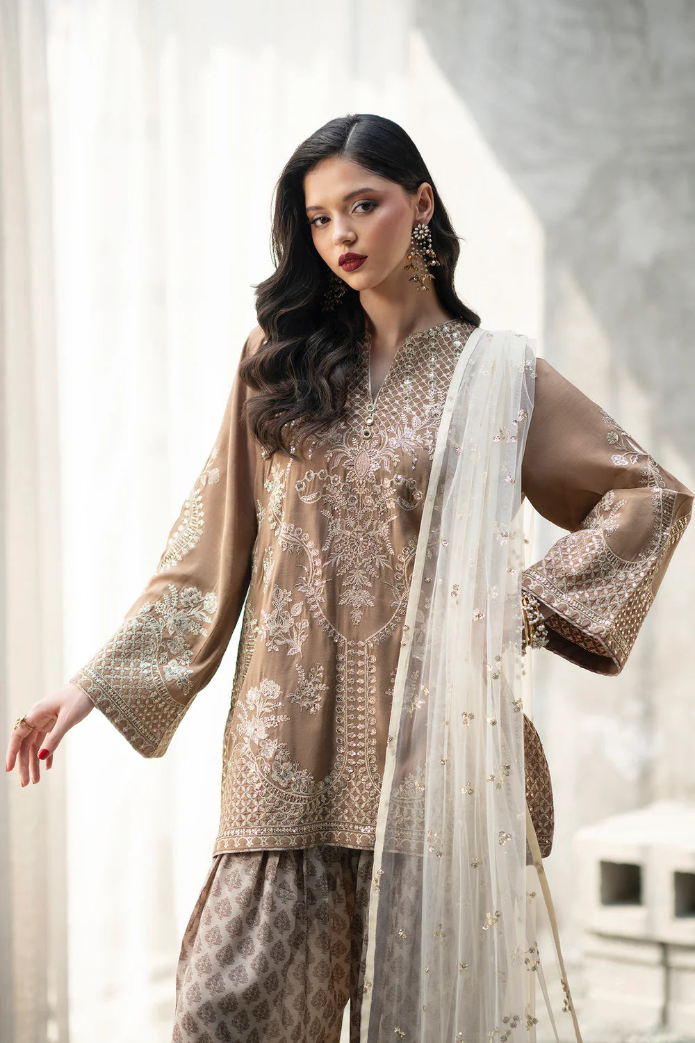EMBROIDERED SUIT