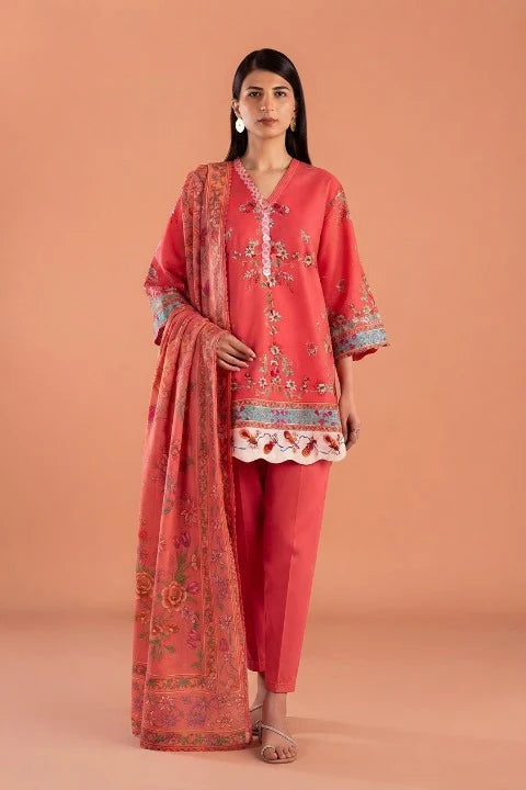 Unstitched Mahay Lawn 3 Piece Suit