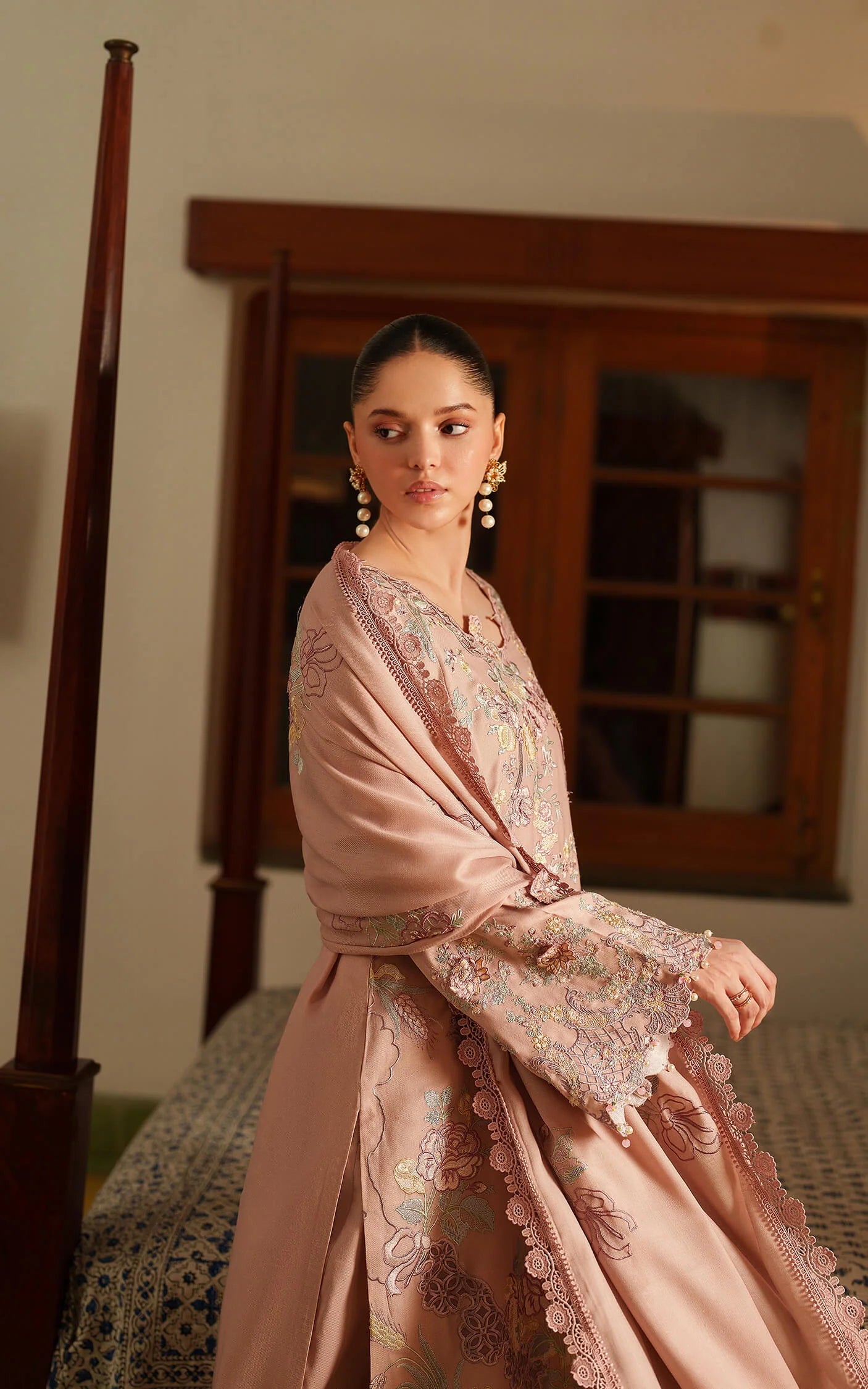 Glace LWC25-06 | 3pcs Embroidered Unstitched Winter