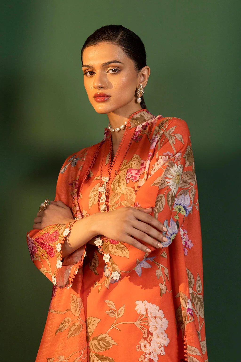 Unstitched Mahay Lawn 3 Piece Suit