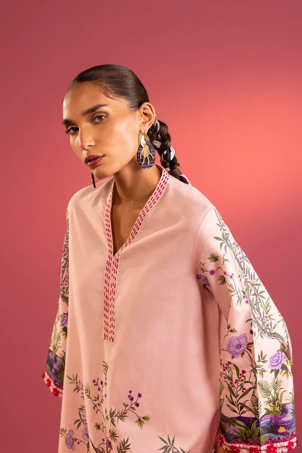 Unstitched Mahay Lawn 2 Piece Suit