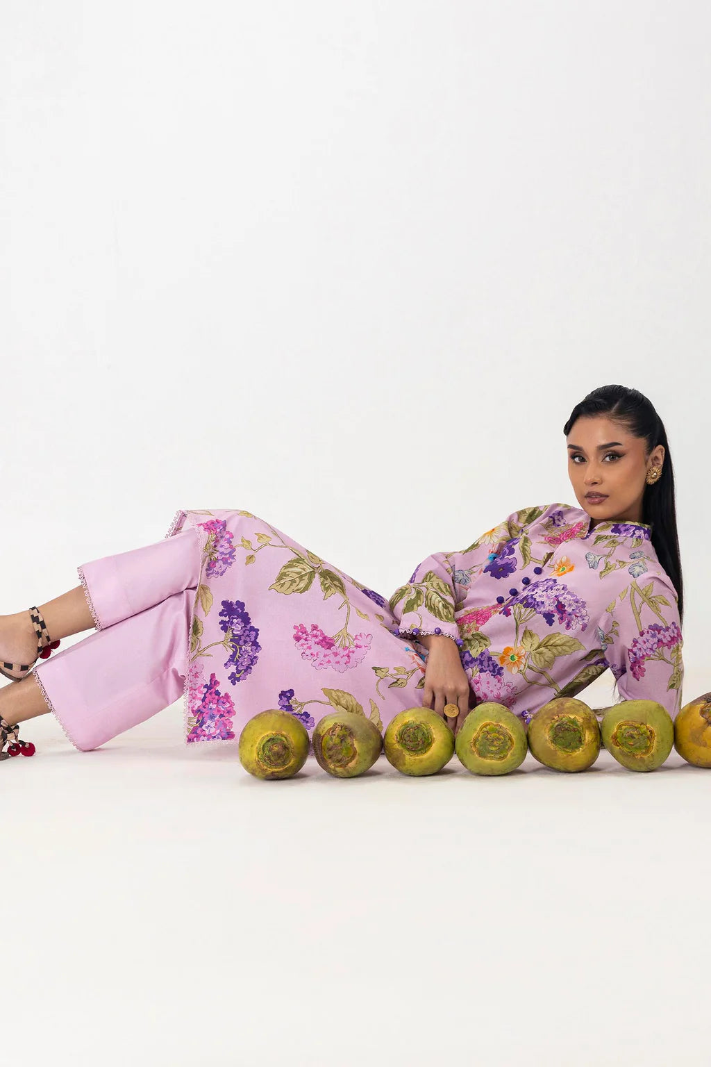Unstitched Mahay Lawn 3 Piece Suit