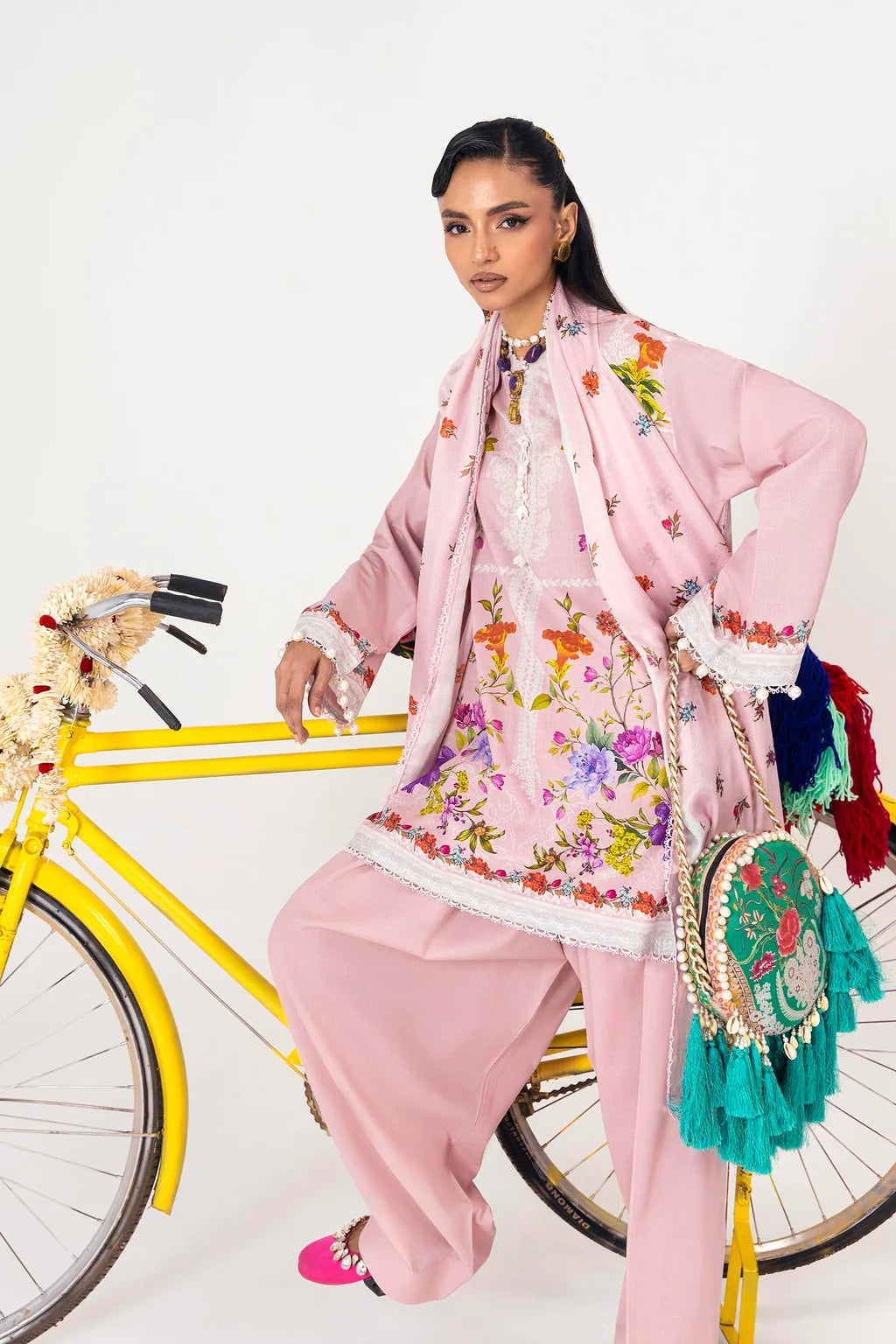 Unstitched Mahay Lawn 3 Piece Suit