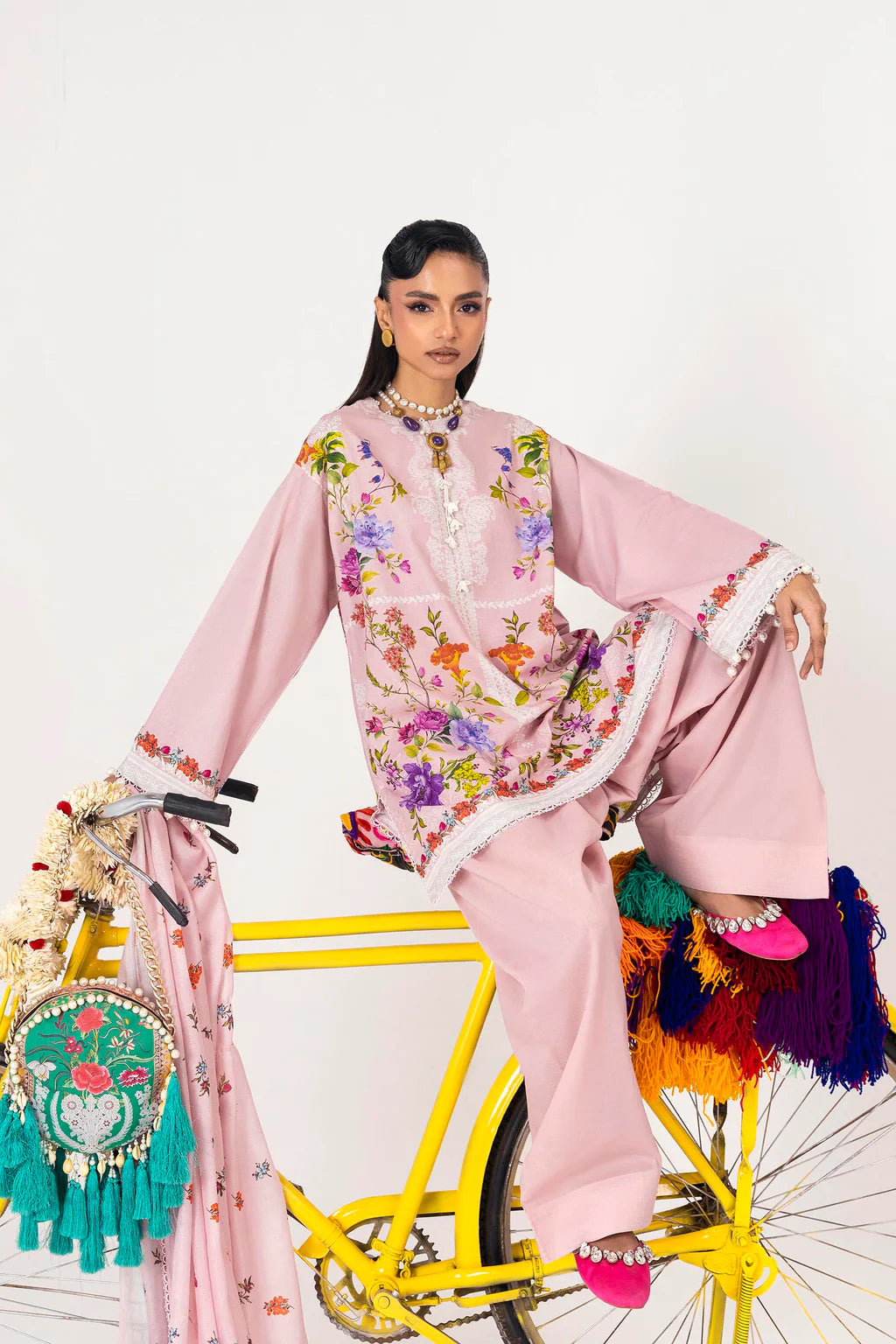 Unstitched Mahay Lawn 3 Piece Suit